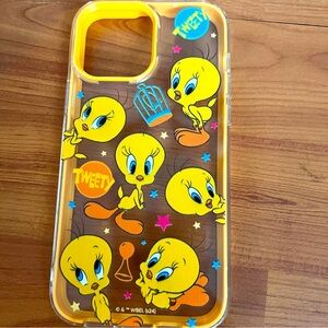 iPhone 13 Pro Max yellow tweety phone case